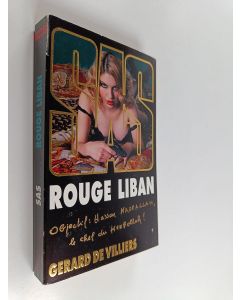 Kirjailijan Gérard De Villiers käytetty kirja Rouge Liban