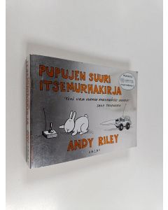 Kirjailijan Andy Riley käytetty kirja Pupujen suuri itsemurhakirja