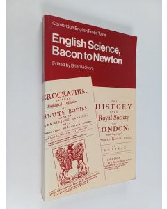 käytetty kirja English science, Bacon to Newton