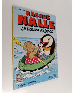 Kirjailijan Carla Hansen käytetty teos Rasmus Nalle ja rouva Anjovis