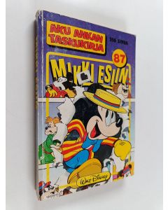 Kirjailijan Walt Disney käytetty kirja Mikki esiin