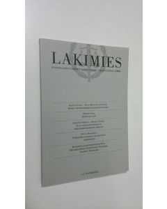 käytetty kirja Lakimies 2/2014