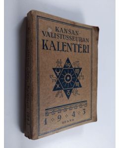 käytetty kirja Kansanvalistusseuran kalenteri 1943