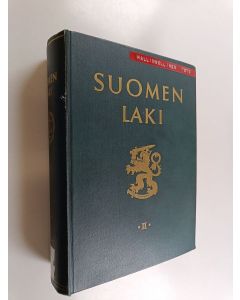 käytetty kirja Suomen laki 1968 : osa 2