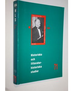 käytetty kirja Historiska och litteraturhistoriska studier 71