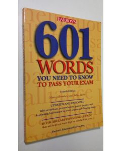 Kirjailijan Murray Bromberg käytetty kirja 601 Words You Need to Know to Pass Your Exam