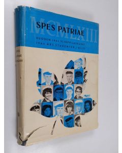 käytetty kirja Spes Patriae : MCMLXII vuoden 1963 ylioppilaskuvat