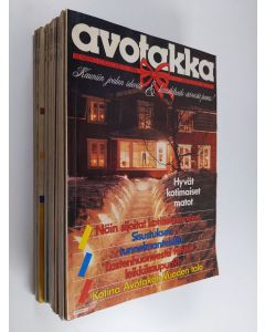 käytetty kirja Avotakka vuosikerta 1984 (1-12)