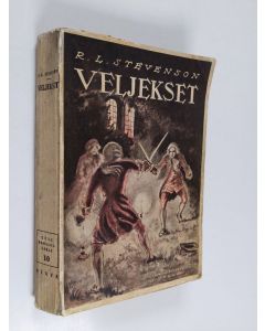 Kirjailijan Robert Louis Stevenson käytetty kirja Veljekset : Talvinen tarina
