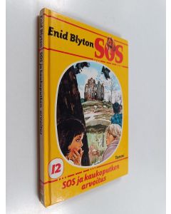 Kirjailijan Enid Blyton käytetty kirja SOS ja kaukoputken arvoitus