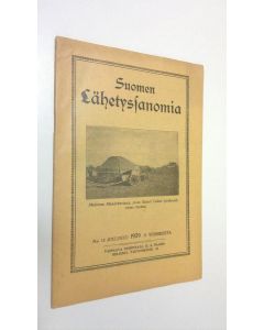käytetty teos Suomen lähetys-sanomia n:o 12/1929
