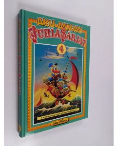 Kirjailijan Walt Disney & Carl Barks käytetty kirja Aku Ankan juhlasarjat 4