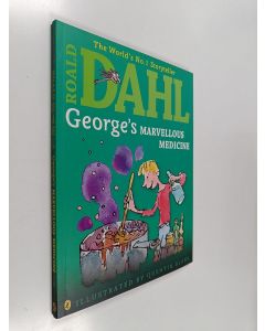 Kirjailijan Roald Dahl käytetty kirja George's marvellous medicine