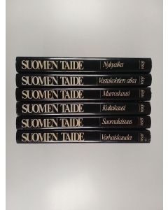 käytetty kirja Suomen taide 1-6 : Varhaiskaudet ; Suomalaisuus ; Kultakausi ; Murroskausi ; Vastakohtien aika ; Nykyaika