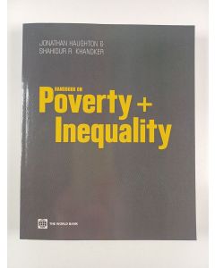 Kirjailijan Jonathan Henry Haughton uusi kirja Handbook on poverty and inequality