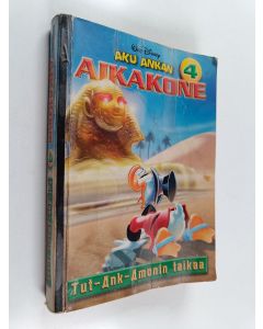 Kirjailijan Walt Disney käytetty kirja Aku Ankan aikakone 4 : Tut-Ank-Amonin taikaa