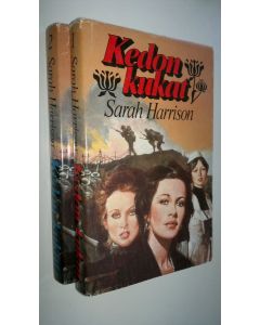 Kirjailijan Sarah Harrison käytetty kirja Kedon kukat 1-2