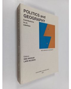 käytetty kirja Politics and geography : contributions to an interface