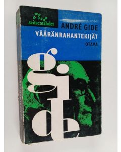 Kirjailijan Andre Gide käytetty kirja Vääränrahantekijät