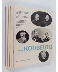 käytetty kirja Kotiseutu vuosikerta 1966 (1-8, nro 5 puuttuu)