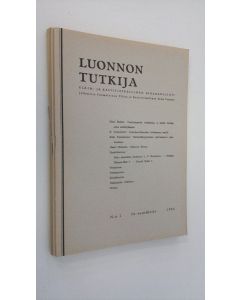 käytetty teos Luonnon tutkija vuosikerta 1950