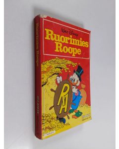 Kirjailijan Walt Disney käytetty kirja Ruorimies Roope