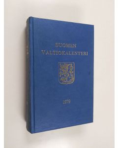 käytetty kirja Suomen valtiokalenteri 1979