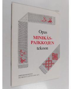 Kirjailijan Leena Säppi & Jouni Postari käytetty teos Opas minikäspaikkojen tekoon