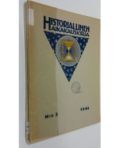 käytetty kirja Historiallinen aikakauskirja 1-3/1946