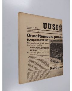 käytetty teos Uusi Suomi nro 321/1939 (27.11.)