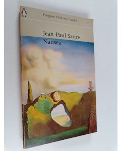 Kirjailijan Jean-Paul Sartre käytetty kirja Nausea