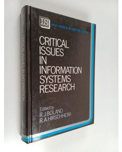 käytetty kirja Critical issues in information systems research