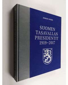 Kirjailijan Juhani Suomi käytetty kirja Suomen tasavallan presidentit
