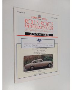 käytetty teos Rolls-Royce enthusiasts' club for Rolls-Royce and Bentley owners : January 1995