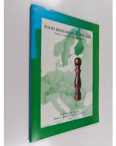 Kirjailijan Esko H. Koskinen käytetty teos Food research in Finland : guide to institutes and organizations