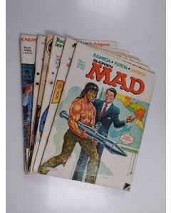 käytetty teos Suomen Mad vuosikerta 1986 (1-6)