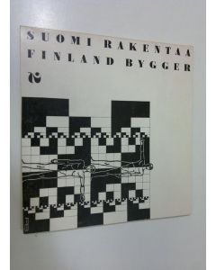 käytetty kirja Suomi rakentaa = Finland bygger 2, Nykyarkkitehtuurin näyttely Taidehallissa = Utställning av aktuell arkitektur i Konsthallen : 11.1. - 30.1.1958