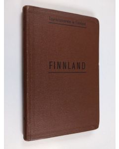 Kirjailijan Johannes Öhquist käytetty kirja Finnland