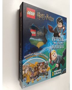 käytetty teos Harry Potter - Potter vs Malfoy (paketti sisältää 2 tehtäväkirjaa ja leikkinäyttämön)