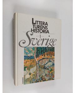 Kirjailijan Bernt Olsson käytetty kirja Litteraturens historia i Sverige