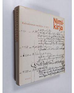 käytetty kirja Kalevalaseuran vuosikirja 52 - Nimikirja