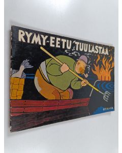 Kirjailijan Tauno Karilas käytetty teos Rymy-Eetu tuulastaa