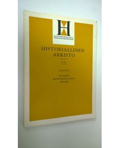 käytetty kirja Historiallinen arkisto 75