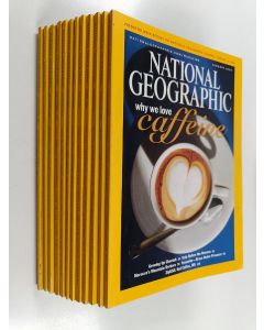 käytetty kirja National Geographic vuosikerta 2005 (1-12)
