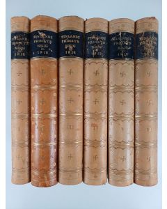 käytetty kirja Finlands frihetskrig år 1918 1-6