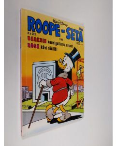 Kirjailijan Walt Disney käytetty kirja Roope-Setä - Barksin kansigalleria alkaa! - Rosa kävi täällä