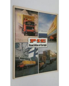 käytetty kirja P.I.E. Road atlas of Europe