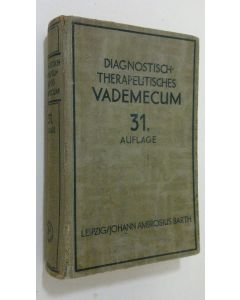 käytetty kirja Diagnostisch-Therapeutisches Vademecum fur studierende und ärzte