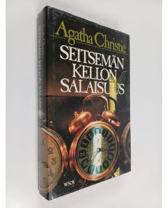 Kirjailijan Agatha Christie käytetty kirja Seitsemän kellon salaisuus