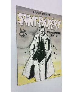 Kirjailijan Hugo Pratt käytetty kirja Saint-Exupery : viimeinen lento